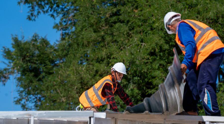 Professional metal roof installation in Jersey, AR